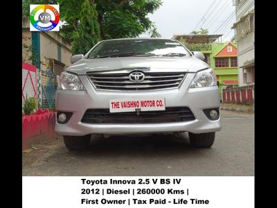 Used 2012 Toyota Innova [2005-2009] 2.5 V 7 STR for sale at Rs. 6,45,000 in Kolkat