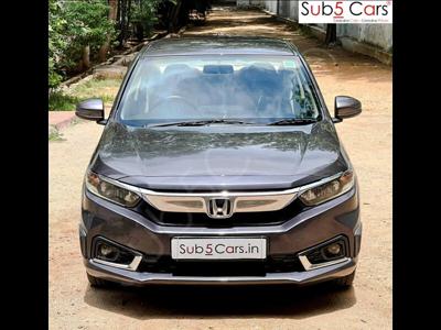 Used 2019 Honda Amaze [2018-2021] 1.2 V CVT Petrol [2018-2020] for sale at Rs. 7,50,000 in Hyderab