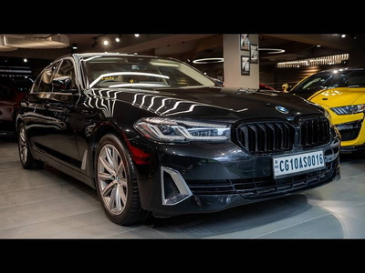 Used 2021 BMW 5 Series [2017-2021] 520d Luxury Line [2017-2019] for sale at Rs. 58,50,000 in Delhi