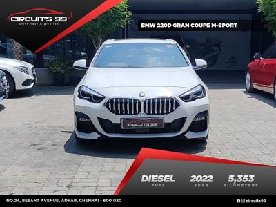 Used 2022 BMW 2 Series Gran Coupe 220d M Sport [2022-2023] for sale at Rs. 46,00,000 in Chennai