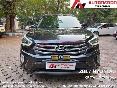 Used 2017 Hyundai Creta [2017-2018] SX Plus 1.6 CRDI for sale at Rs. 7,26,000 in Kolkat