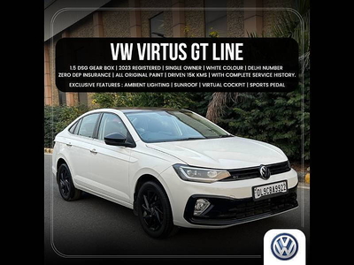 Used 2023 Volkswagen Virtus [2022-2023] GT Plus 1.5 TSI EVO DSG for sale at Rs. 17,49,000 in Delhi