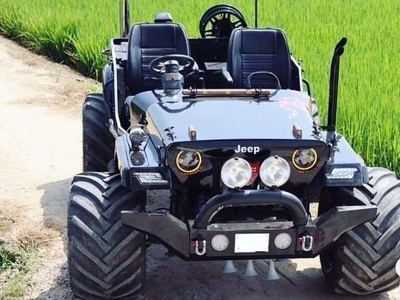 Willy jeep modified by bombay jeeps Ambala city open jeep thar gypsy