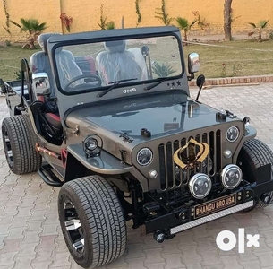 Willy jeep modified by bombay jeeps open jeep modified thar gypsy