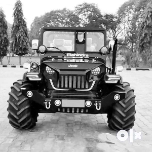Willy jeep modified by bombay jeeps ambala city haryana open jeep