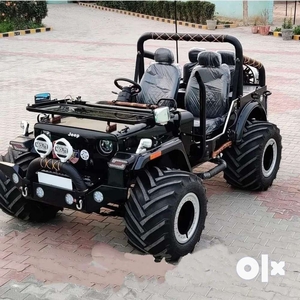 Willy jeep modified by bombay jeeps ambala city open jeep modified