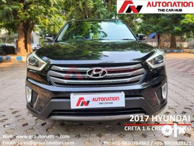 Hyundai Creta 1.6 CRDi AT SX Plus, 2017, Diesel