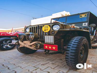 Willy jeep Modified by BOMBAY JEEPS AMBALA CITY HARYANA OPEN JEEP THAR