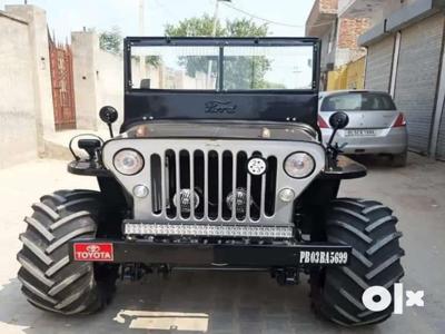 Willy jeep Modified by BOMBAY JEEPS AMBALA City, mahindra Jeep Open