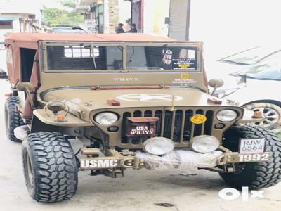 Willy jeep Modified by BOMBAY JEEPS AMBALA CITY OPEN JEEP MAHINDRA