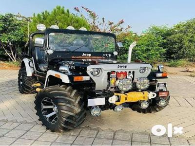 Willy jeep modified by bombay jeeps open jeep thar modified