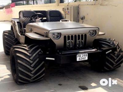 Willy jeep modifed bombay jeep ambala city open jeep modifed