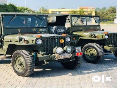Willy jeep modified by bombay jeeps open jeep thar modified mahindra