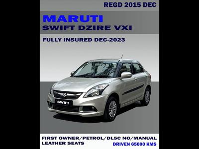 Used 2015 Maruti Suzuki Swift DZire [2011-2015] VXI for sale at Rs. 4,00,000 in Delhi