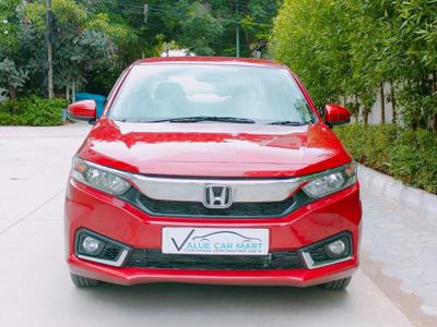 Used 2018 Honda Amaze [2018-2021] 1.2 V CVT Petrol [2018-2020] for sale at Rs. 8,00,000 in Hyderab