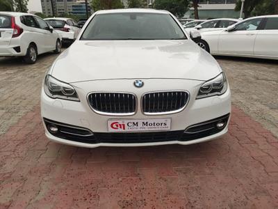 Used 2015 BMW 5 Series [2013-2017] 520d Luxury Line for sale at Rs. 26,00,000 in Ahmedab