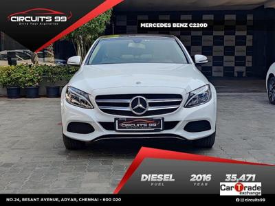 Used 2016 Mercedes-Benz C-Class [2014-2018] C 220 CDI Style for sale at Rs. 30,00,000 in Chennai