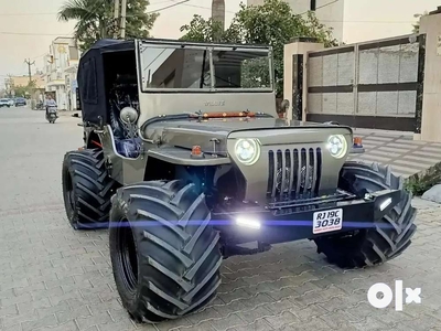 Willy jeep Mahindra jeep modified by bombay jeeps open jeep modified