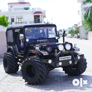 Willys jeep modified by Bombay Jeeps Open jeep Mahindra jeep MODIFIED