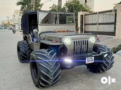 willys jeep modified by Bombay Jeeps Open jeep Mahindra jeep MODIFIED