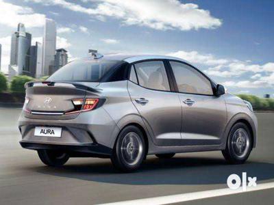 Buy New Hyundai Aura T permit car petrol cng in lowest downpayment now