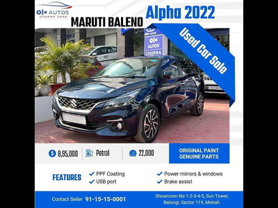 Maruti Suzuki Baleno Alpha (O) 1.2