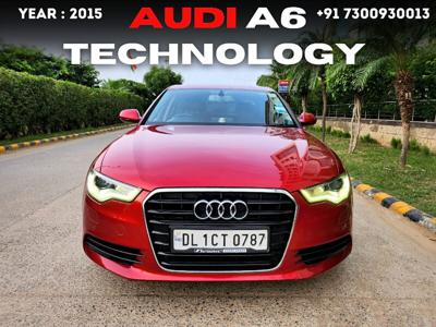 Used 2015 Audi A6[2011-2015] 35 TDI Technology for sale at Rs. 15,70,000 in Delhi