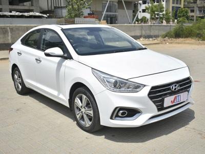 Used 2018 Hyundai Verna [2011-2015] Fluidic 1.6 VTVT SX Opt AT for sale at Rs. 9,51,500 in Ahmedab