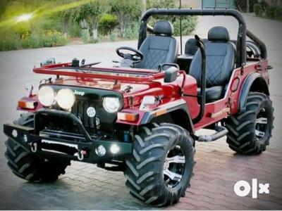 Modified open jeeps Willys vintage AC jeeps Gypsy Thar