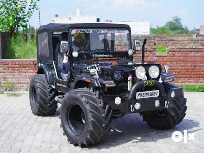 Willy jeep modified by Bombay jeeps Ambala city haryana open jeep