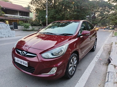 Used 2014 Hyundai Verna [2011-2015] Fluidic 1.6 VTVT SX for sale at Rs. 5,75,000 in Bangalo