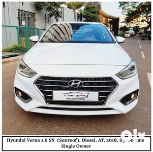 Hyundai Verna CRDi 1.6 AT SX Plus, 2018, Diesel