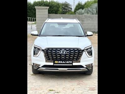 Used 2021 Hyundai Alcazar [2021-2023] Prestige 6 STR 1.5 Diesel for sale at Rs. 15,75,000 in Ahmedab