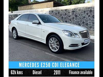 Used 2011 Mercedes-Benz E-Class [2009-2013] E250 CDI Classic for sale at Rs. 8,95,000 in Mumbai