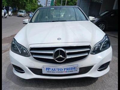 Used 2016 Mercedes-Benz E-Class [2015-2017] E 250 CDI Avantgarde for sale at Rs. 27,50,000 in Hyderab