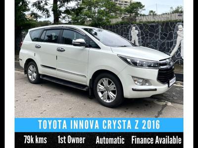 Used 2016 Toyota Innova Crysta [2016-2020] 2.8 ZX AT 7 STR [2016-2020] for sale at Rs. 17,90,000 in Mumbai
