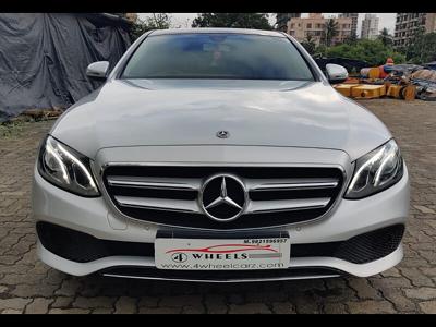 Used 2017 Mercedes-Benz E-Class [2009-2013] E200 CGI Blue Efficiency for sale at Rs. 42,50,000 in Mumbai