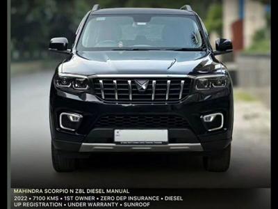 Used 2022 Mahindra Scorpio N Z8 L Diesel MT 2WD 7 STR [2022] for sale at Rs. 22,50,000 in Delhi