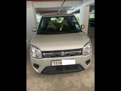 Used 2019 Maruti Suzuki Wagon R [2019-2022] VXi 1.0 AMT [2019-2019] for sale at Rs. 5,40,000 in Hyderab