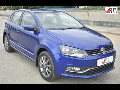 Used 2019 Volkswagen Polo [2016-2019] Highline Plus 1.0 (P) 16 Alloy for sale at Rs. 6,90,000 in Ahmedab