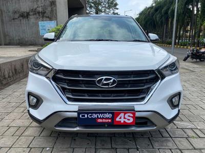 Used 2018 Hyundai Creta [2018-2019] SX 1.6 Dual Tone Petrol for sale at Rs. 10,35,000 in Navi Mumbai