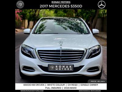 Used 2017 Mercedes-Benz S-Class (W222) S 350D [2018-2020] for sale at Rs. 45,00,000 in Delhi