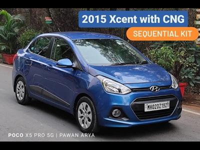 Used 2015 Hyundai Xcent [2014-2017] S 1.2 for sale at Rs. 3,75,000 in Mumbai