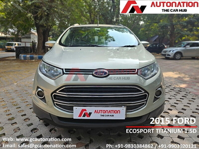 Used 2015 Ford EcoSport [2013-2015] Titanium 1.5 TDCi for sale at Rs. 4,12,000 in Kolkat