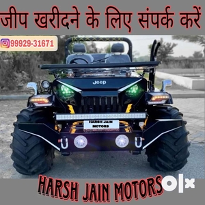 INDIA'S NO.1 MODIFY JEEP_HARSH JAIN MOTOR_DELIVER ALL INDIA_BOOK NOW