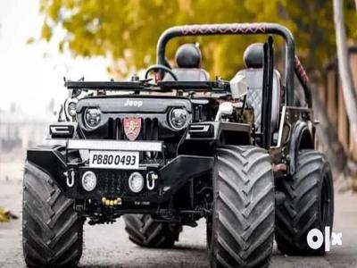 Willy jeep Modified by bombay jeeps open jeep mahindra jeep Modified