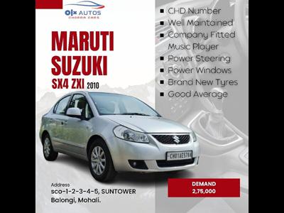 Used 2010 Maruti Suzuki SX4 [2007-2013] ZXI MT LEATHER BS-IV for sale at Rs. 2,75,000 in Mohali