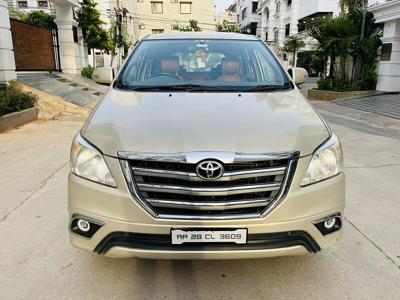 Used 2013 Toyota Innova [2015-2016] 2.5 VX BS IV 8 STR for sale at Rs. 9,90,000 in Hyderab