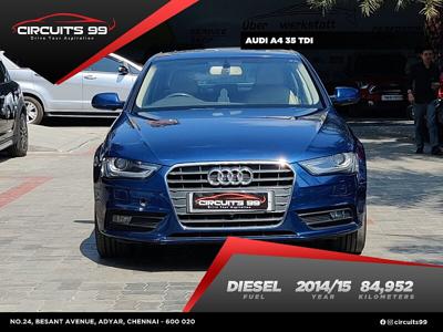 Used 2014 Audi A4 [2008-2013] 3.0 TDI quattro for sale at Rs. 15,00,000 in Chennai