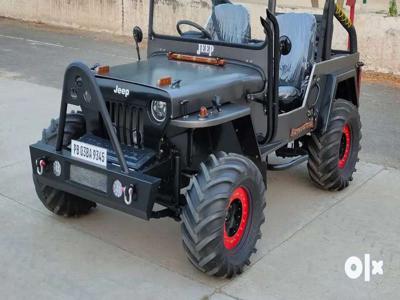 Willy jeep Modified by BOMBAY JEEPS AMBALA CITY HARYANA OPEN JEEP THAR